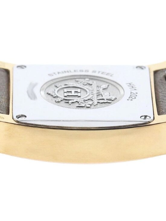 HERMES H watch HH1.202c Silver Dial Quartz Ladies Watch_962799 main image 5